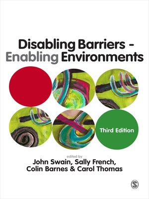 cover image of Disabling Barriers--Enabling Environments